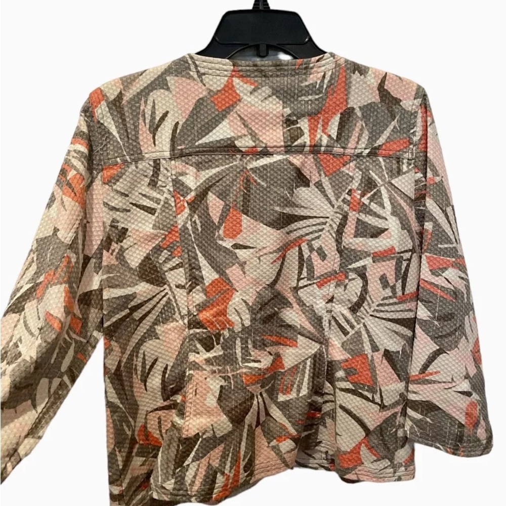 Ruby Rd Women's Tropical Patterned Jacket-Size 28w - image 2